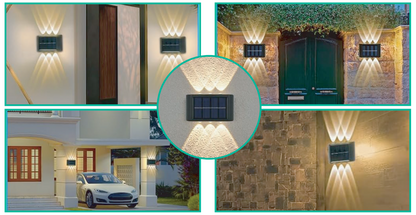 Lámpara Solar Decorativa 6 Leds